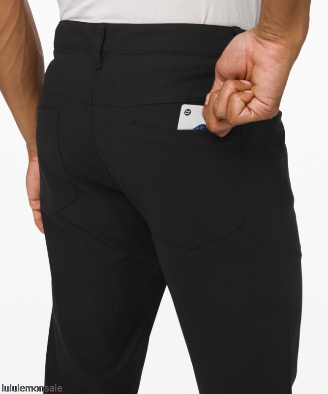 Lululemon Deutschland DELULU1049 | Schwarz Abc Schmal Geschnittene Hose 32 Warpstreme